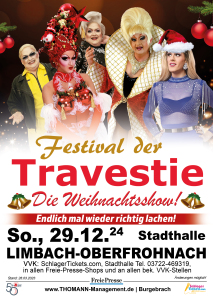Festival der Travestie-DIE Weihnachtsshow!