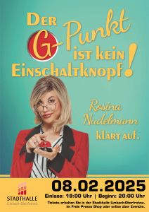 „Der G-Punkt ist kein Einschaltknopf! – Rosina Nudelmann klärt auf“