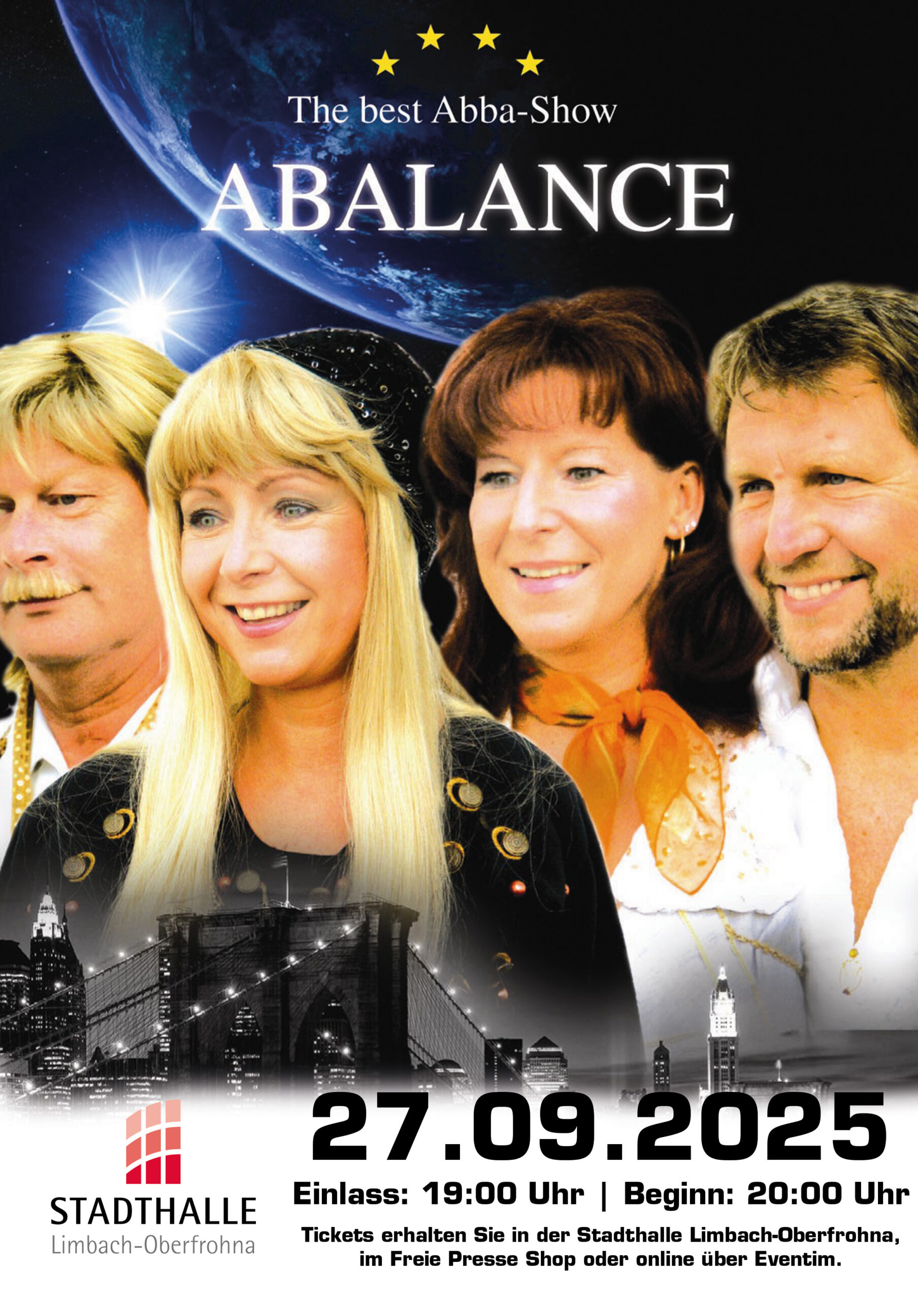 ABBA – Show Abalance – A Tribute to ABBA with ABALANCE