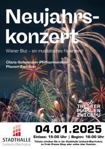 Neujahrskonzert 2025 – Wiener Blut – ein musikalisches Feuerwerk!