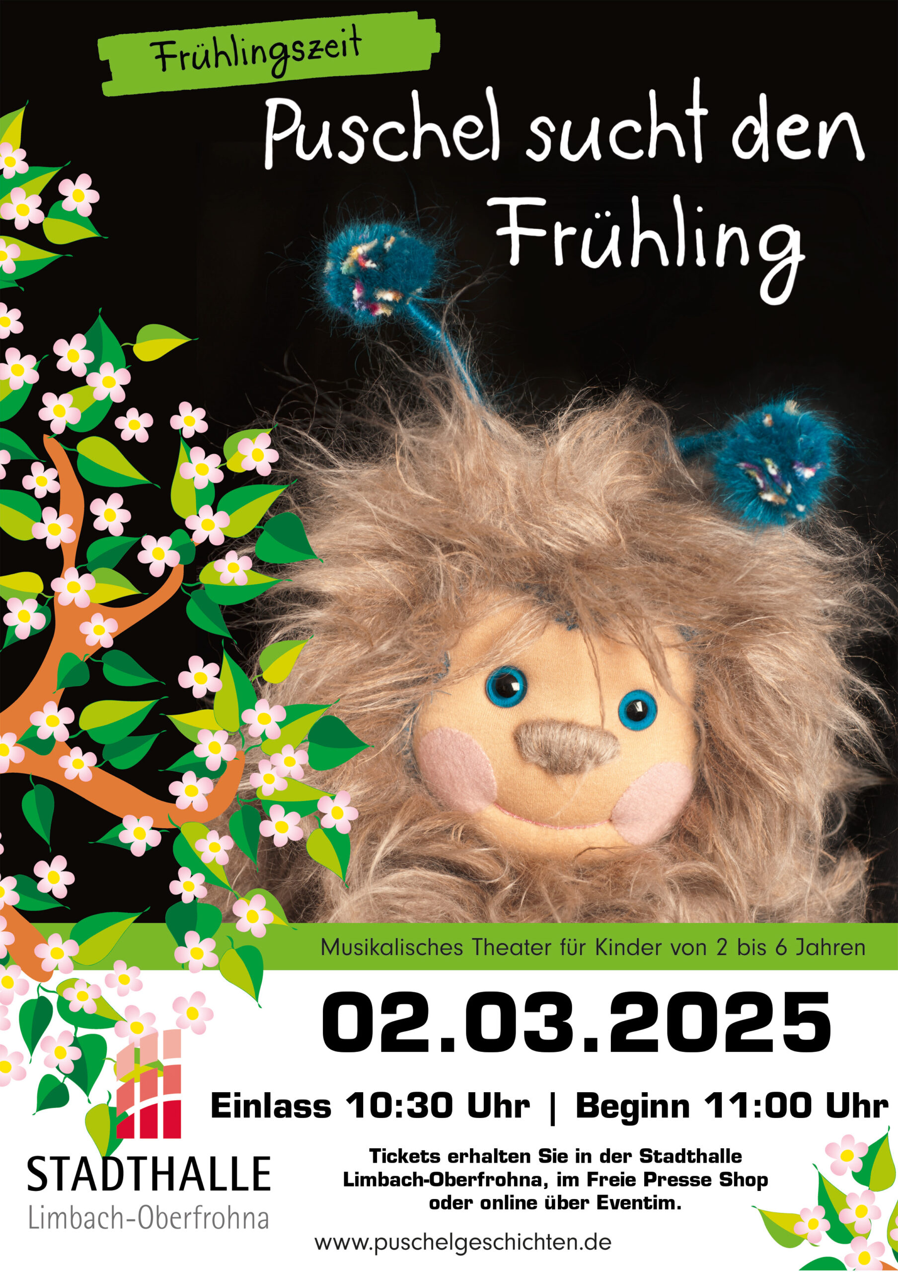 Puschel sucht den Frühling